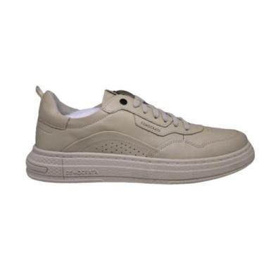 Imagem de Sapatenis democrata masculino 240201 creme, 41