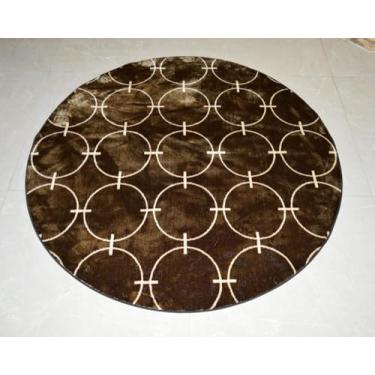 Imagem de Tapete redondo Marbella Elite Champagne Epernay 200 cm