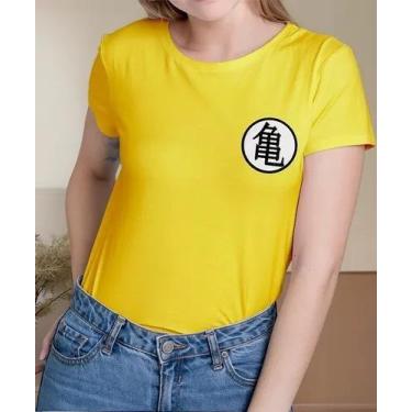 Imagem de Camiseta Camisa Adulto Feminina Masculina Algodão Dragon Bal l Z Kanji