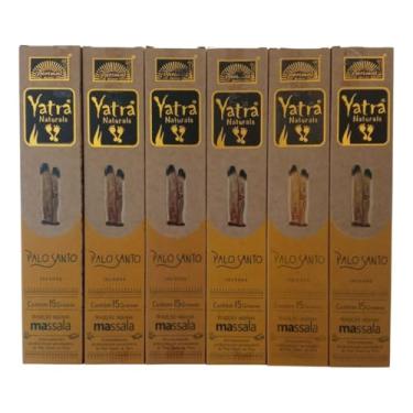 Imagem de Incenso Massala Parimal Naturals Yatra Palo Santo 6cxs.15g