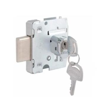 Imagem de Fechadura Blindex Vidro Porta De Bater Lingueta Oval