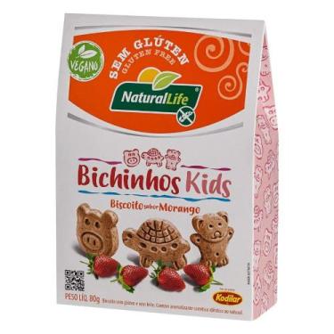 Imagem de BICHINHOS KIDS SABOR MORANGO VEGANO S/ GLUTEN - KODILAR 80g