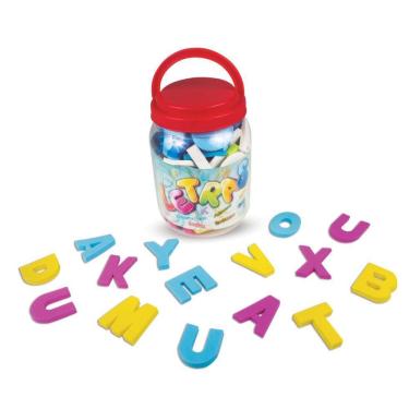 Imagem de Pote De Letras 114 Peças Em EVA