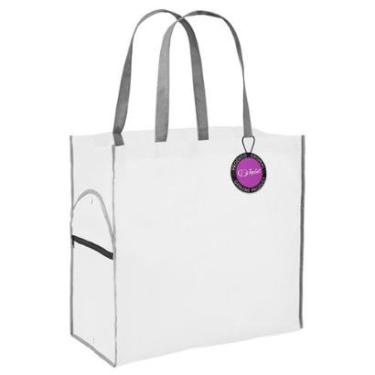 Imagem de Sacola Ecobag em TNT Premium Dobrável 40x45cm Davos TopGet-Unissex