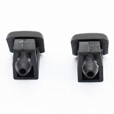 Imagem de Bocais de lavagem de para-brisa para Sk/oda Fabia 6Y 5J 1999 – 2014 Bocal de lavadora de limpador de para-brisa dianteiro de carro 2 peças de carro