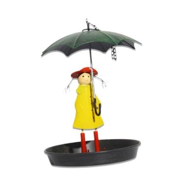 Imagem de Generic Alimentador de pássaros para áreas externas, alimentador de pássaros pendurado, decoração de jardim, estação de alimentação de água, alimentadores de