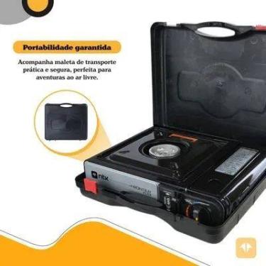 Imagem de Fogareiro Frontier Preto NTK - NTK - Nautika