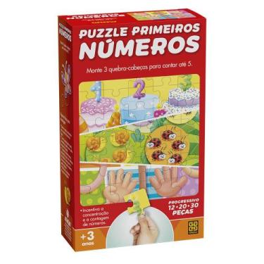 Imagem de Puzzle Primeiros Números - Grow