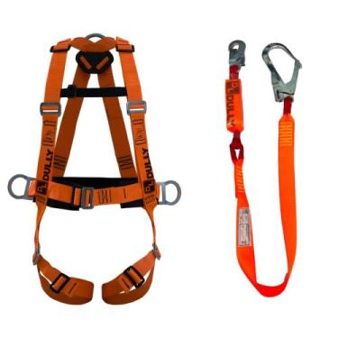 Imagem de Kit Cinturão Paraquedista Dlt-016 + Talabarte Dltabs-01 - DULLY