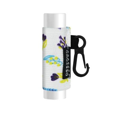 Imagem de Chaveiro com protetor labial com clipe para batom, batom com lindo protetor labial elástico, Cor 2, Estilo 2