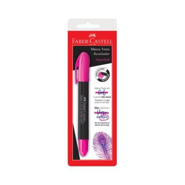 Imagem de Marcador de Texto Faber-Castell Super Gel Rosa - Faber Castell, UNICA