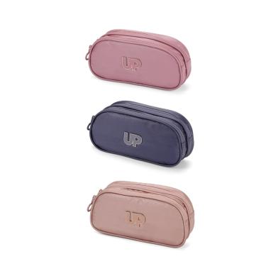 Imagem de Estojo Duplo Escolar Crinkle Luxcel ET47246UP Metalizado