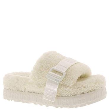 Imagem de UGG Chinelo feminino Fluffita, Branco, 10