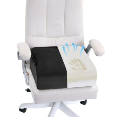 Imagem de Almofadas de assento HOMBYS Extra Thick Memory Foam para carro/escritó