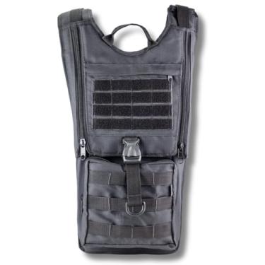 Imagem de Mochila Térmica de Hidratação 3L com Sistema de Ventilação Mesh, Ripstop Resinado, Espaço para Acessórios, Manta Térmica Removível, Ajustes de Peito e Abdominal (PRETO)