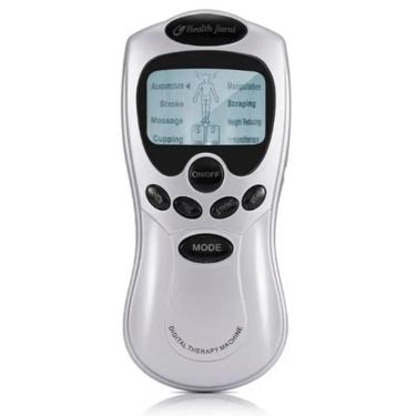 Imagem de Aparelho Massageador Eletroestimulador Portátil Digital Lcd Tonificador Muscular Tens
