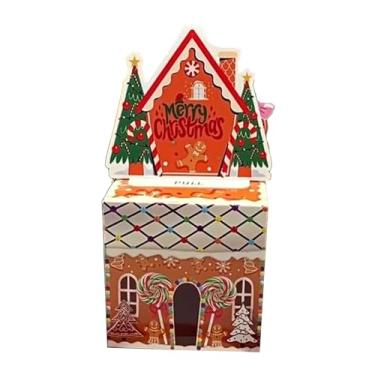 Imagem de Fancyes Cofrinho de Natal, caixa de presente, acessório inovador, suporte criativo, estojo removível para crianças, amigos, mulheres, homens, colegas, Casa