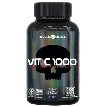 Imagem de VITAMIN C 100 TABLETES - BLACK SKULL-Unissex