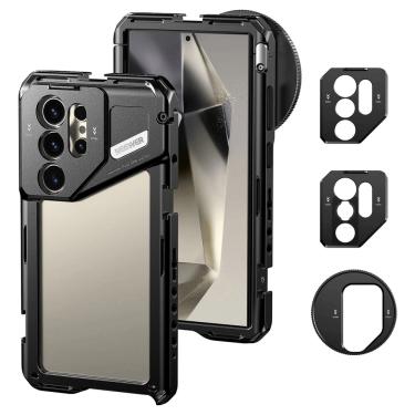 Imagem de Gaiola Cage Smartphone Neewer PA042 Adaptador T-Mount 17/67mm para Galaxy S24 Ultra