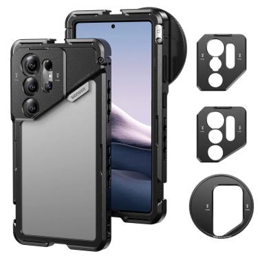 Imagem de Gaiola Cage Smartphone Neewer PA082 Adaptador T-Mount 17/67mm para Galaxy S25 Ultra