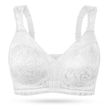 Imagem de Sutiã Wingslove, cobertura total, não acolchoado, minimizador 36C, bra