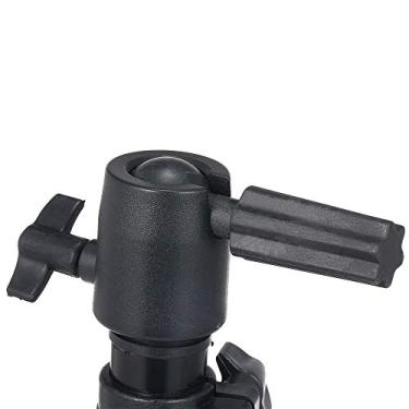 Imagem de Suporte de tripé de metal com perna grossa ajustável cabeça de bloco tripé cosmetologia treinamento suporte de cabeça de boneca cabeça de manequim tripé suporte de peruca para