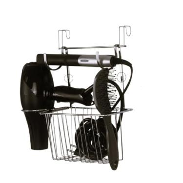 Imagem de Organizador para Secador, Suporte Completo para Deixar seu Banheiro Sempre em Ordem