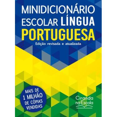 Imagem de Livro - Minidicionário escolar Língua Portuguesa (papel off-set)