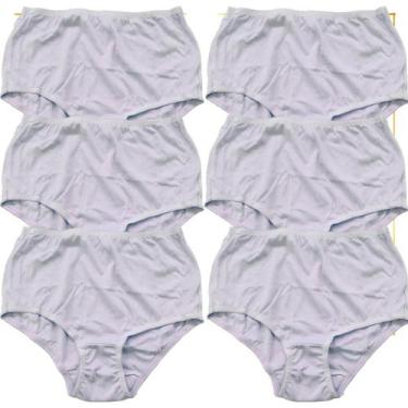 Imagem de Kit 5 Calçola Senhora PLUS SIZE 100 Algodão G3 G4 G5 - Maramiss Linger