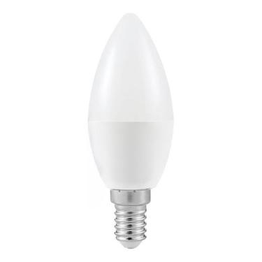Imagem de Lâmpada Vela Led Leitosa Branco Frio 4W E14 Lustre - EMBULED, 110V/220