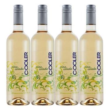 Imagem de Frisante Brasileiro Góes Cooler Pina Colada 4 Garrafas 750ml