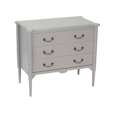 Imagem de Design House Cômoda Oxford com gavetas, cinza, 80 cm A x 90 cm L x 50 cm P, 228353-GR