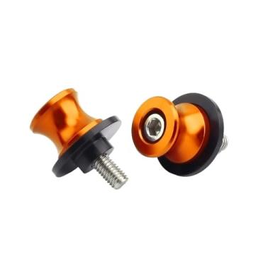 Imagem de Chaveiro Swingarm Spools Slider Compatible With GSXR 125 150 600 750 1000 GSXS GT S1000RR S1000 RR Cbr 600RR 1000RR 8MM Chaveiro universal(Orange)