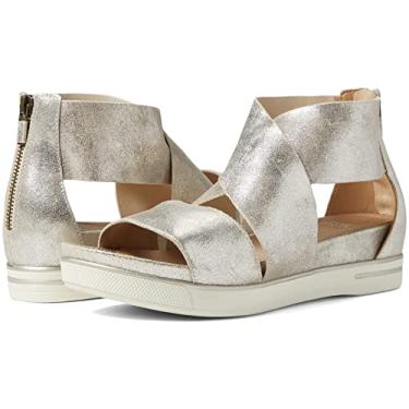 Imagem de Eileen Fisher Sandália esportiva feminina, Camurça com purpurina, 7.5