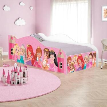Imagem de Cama Infantil Glow Princesas