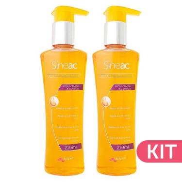 Imagem de KIT 2 Sineac Sabonete Líquido Antiacne 210ml - Axigram Laboratório