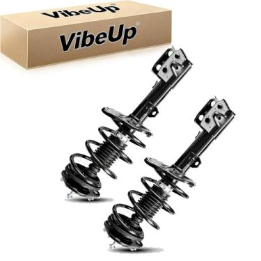 Imagem de VibeUp Amortecedores dianteiros completos compatíveis com Toyota Corolla 1.8L 2014 2015 2016 2017 2018 2019 (exclui suspensão esportiva), substitui 172990 172989