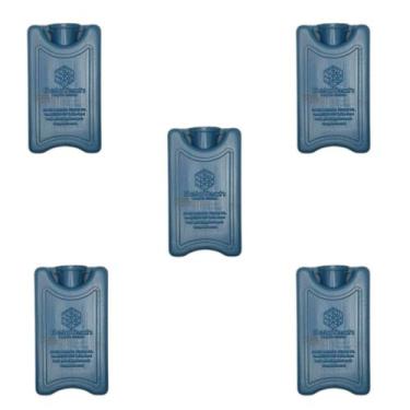 Imagem de Gelo Artificial Reutilizável Rígido de 200ml Gelotech - Kit com 5 Unid