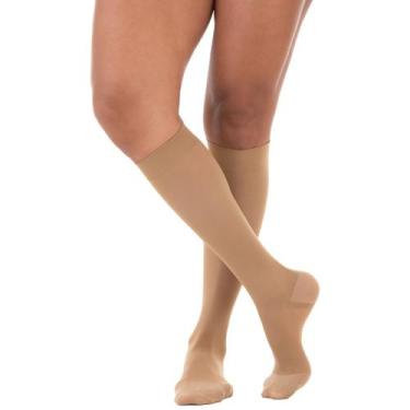 Imagem de Meia de Compressão 3/4 6000 Venosan - Bronze - 20-30mmHg - Fechado - G