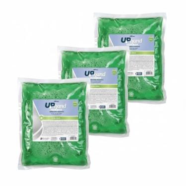 Imagem de Kit 3 Refil Sabonete Espuma 600ml Erva Doce Up Hand Bag s/Válvula - UPPRO