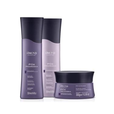 Imagem de Amend Expertise Pós Progressiva Shampoo 250ml + Condicionador 250ml + Mascara 300ml