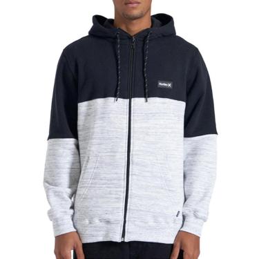 Imagem de Moletom Plus Size Canguru Hurley Snow Two Branco-Masculino