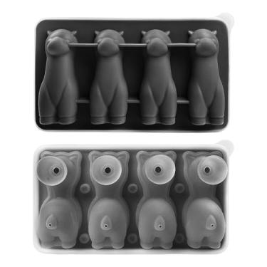 Imagem de Formas de divertidas, bandeja de bebida inovadora, forma de alpaca, molde de silicone para chocolate, utensílio de cozinha para uísque, coquetéis, chá e café