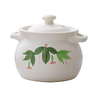 Imagem de Caçarola - Caçarola de forno holandês de ferro fundido esmaltado, alças grandes e sulcos de condensação auto-alinhados na tampa