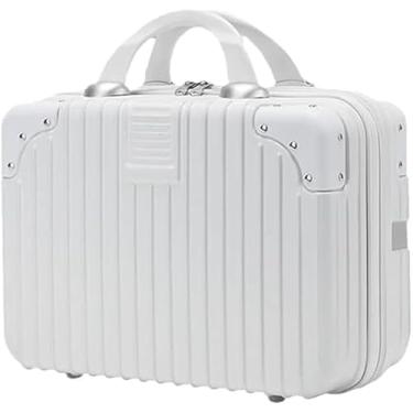 Imagem de Mala, mini mala, passeio, mala, itens pequenos, viagem, bolsa de viagem, bolsa de ombro, bolsa de mão, grande capacidade, subbolsa, feminina, viagem, mala de mão, zíper rígido, pequena (b)