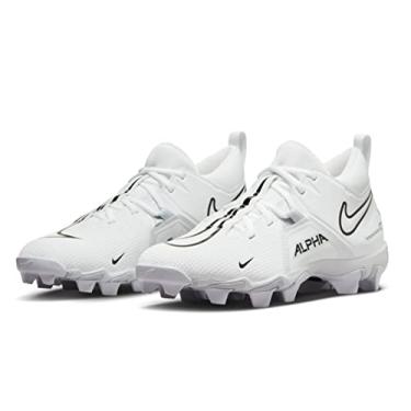 Imagem de Nike Chuteira masculina Alpha Menace 3 Shark, Branco/Preto/Platina pura, 42