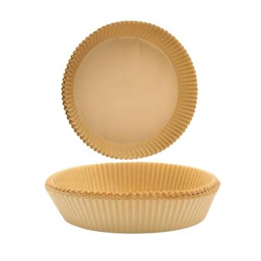 Imagem de Genérico Formas de Papel Antiaderente para Airfryer, Tapetes Descartáveis para Fritadeira, 50 Unidades