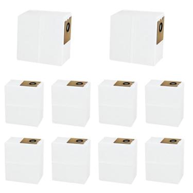 Imagem de Sacos de pó de substituição para aspirador de pó robô Lefant M3: pacote com 10 sacos de vácuo de grande capacidade