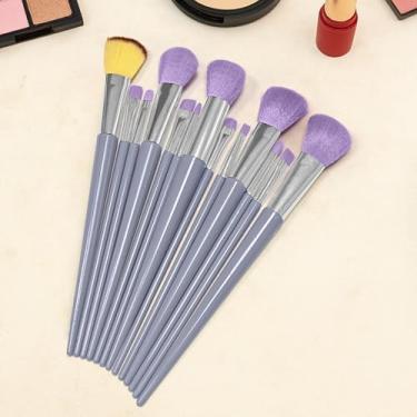 Imagem de Conjunto de 13 pincéis de maquiagem, kit de maquiagem, corretivos de base em pó, sombra, blush, kit de pincéis de maquiagem