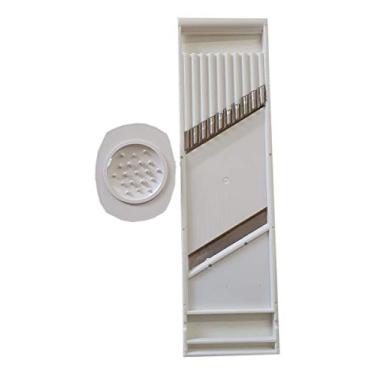 Imagem de MultiFatiador Com Duas Lâminas Em Aço Inox E Protetor